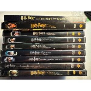 Harry Potter DVD Movie Collection 9-Disc Set Widescreen Full-Screen Edition